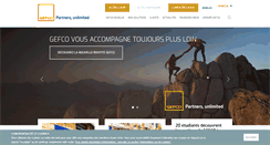 Desktop Screenshot of benelux.gefco.net
