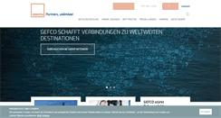Desktop Screenshot of de.gefco.net