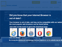 Tablet Screenshot of de.gefco.net
